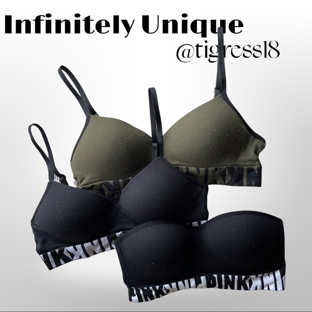 2pc PINK bra set-S Note: Green bra SOLD